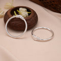Majestic Elephant Design Silver Baby Bangle
