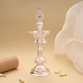 Divine Elegant Silver Kuthu Vilaku