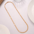 Traditional Bold Gold Plated Chain