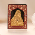 Mother Mary Gold Leaf Frame