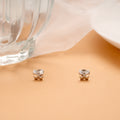 Tiny Charm Butterfly Shape Silver Stud
