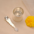 Elegant Silver Panchapathiram Set