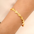 Royal Glow Silver Golden Look Fancy Bracelet