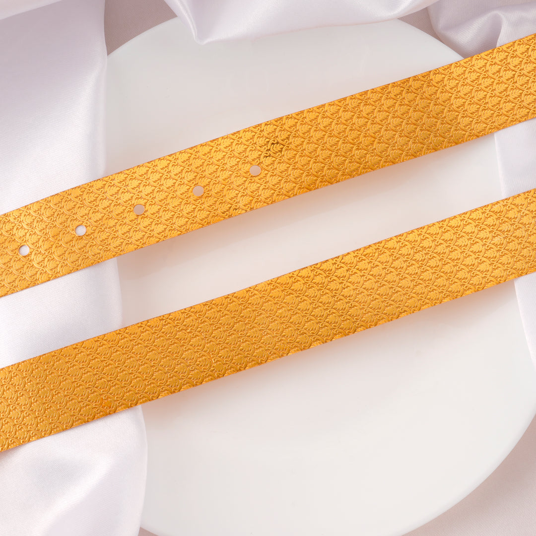 Shining Backside Gold-Plated Oddiyanam Belt