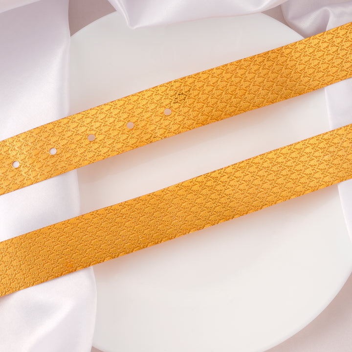 Shining Backside Gold-Plated Oddiyanam Belt