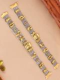Royal Procession on Your Silver Anklet