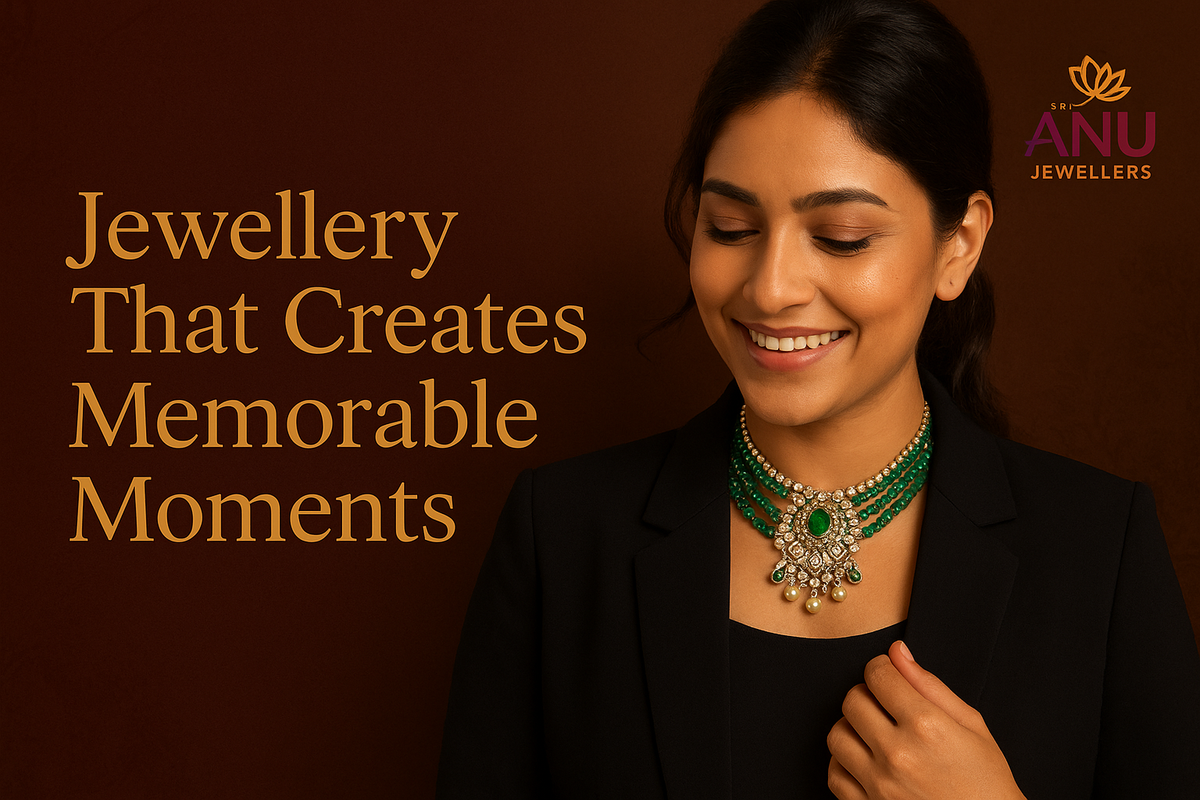 How Sri Anu Jewellers Madurai Helps You Create Memorable Moments With Custom Gold Jewellery?
