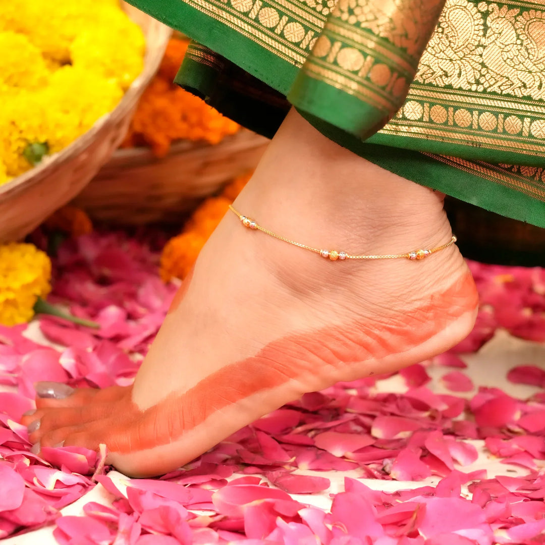 Gold Anklet
