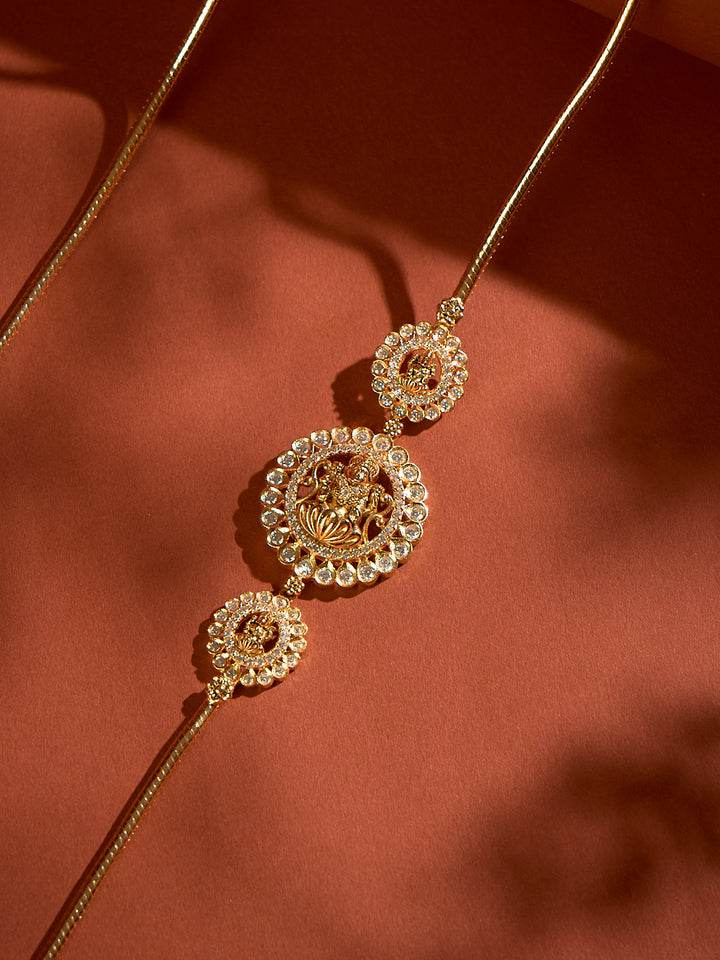 Lakshmi Cylindrical Mugappu Chain