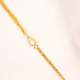 Elegant Teardrop Spark Golden Bracelet