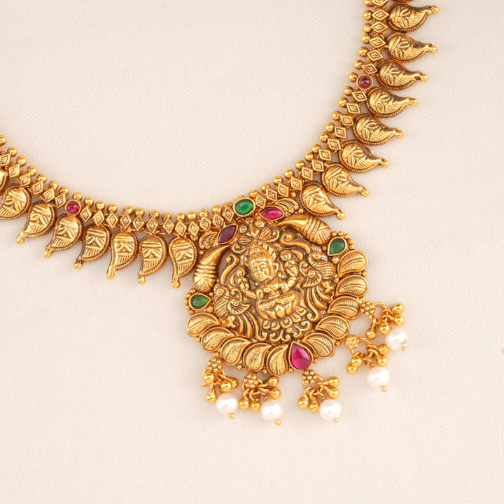 Antique Kerala Lakshmi Necklace