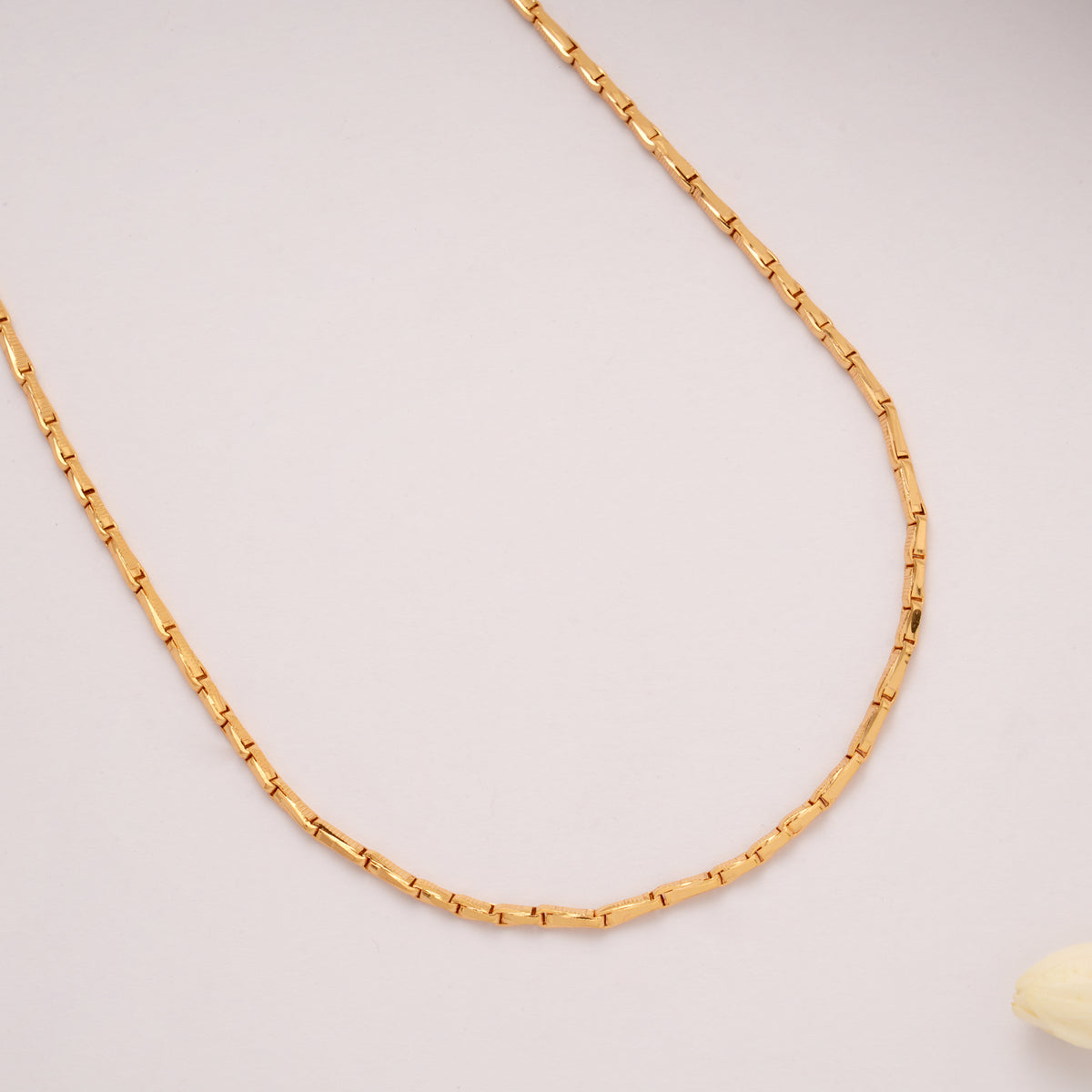 Classic Wheat Design Golden Chain