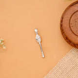 Divine Om Vel Silver Pendant