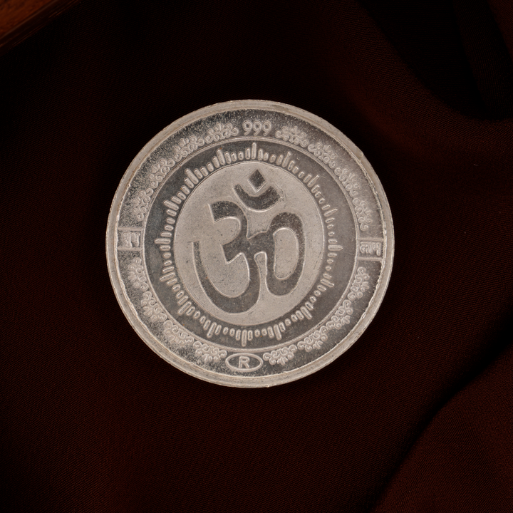 Traditional Lakshmi 50 Gram Silver Coin