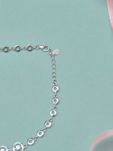 Elegant Crystal Charm Anklet