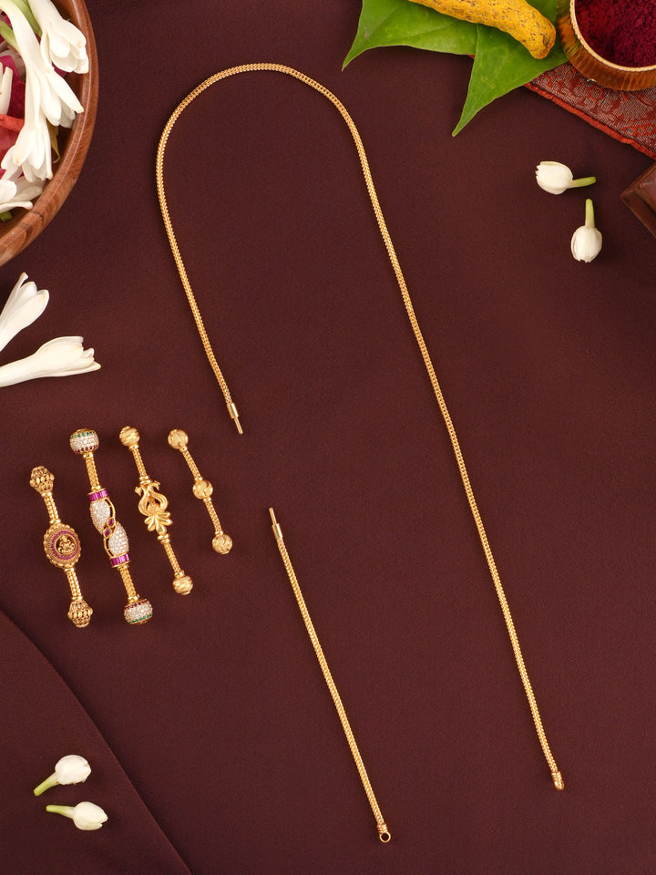 Traditional Detachable Thali Chain with Mugappu