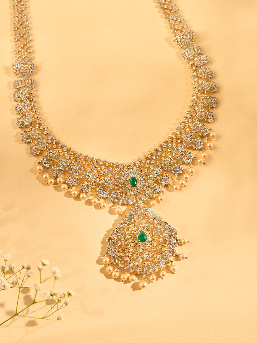 Luxe Ethnic Swarovski Haram