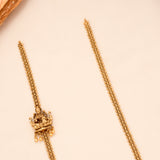 Divine Gaja Lakshmi Golden Mugappu Chain