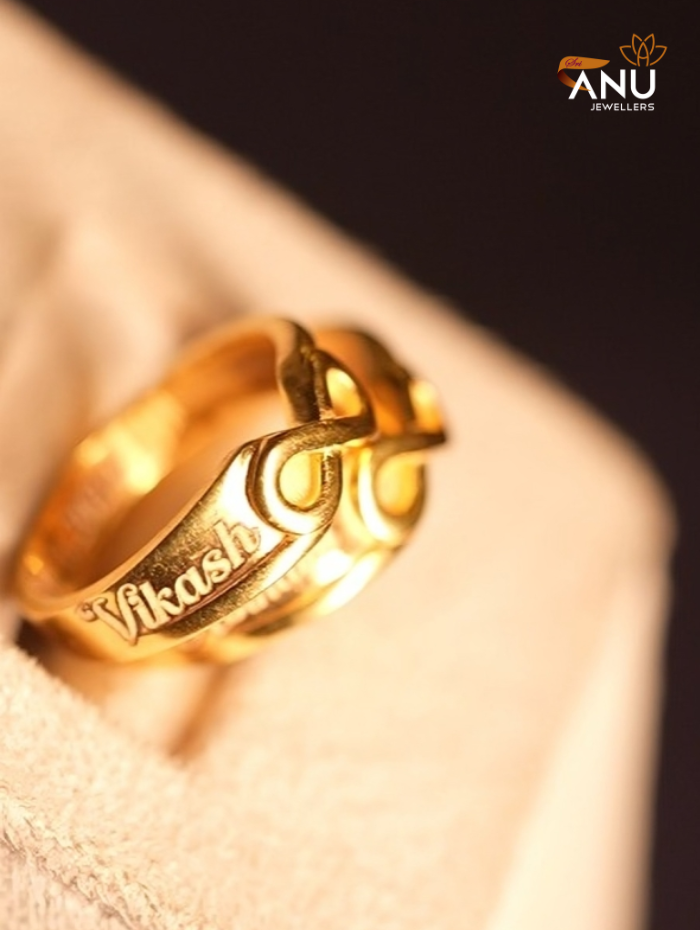 Timeless Name & Date Infinity Ring