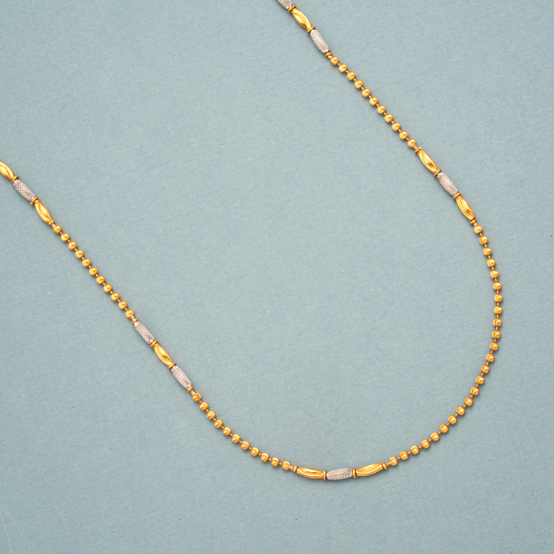 Winged Heart with Gold Pendant Chain
