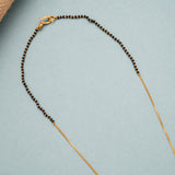 Regal Semicircle Design with Gold Enamel MangalSuthra