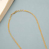 Winged Heart with Gold Pendant Chain