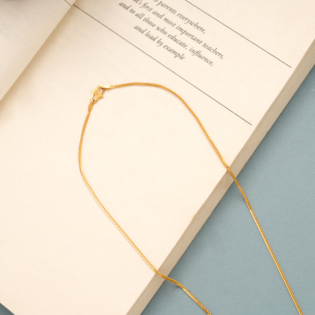 Stylish Tassel Pendant Gold Long Chain