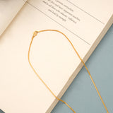 Stylish Tassel Pendant Gold Long Chain