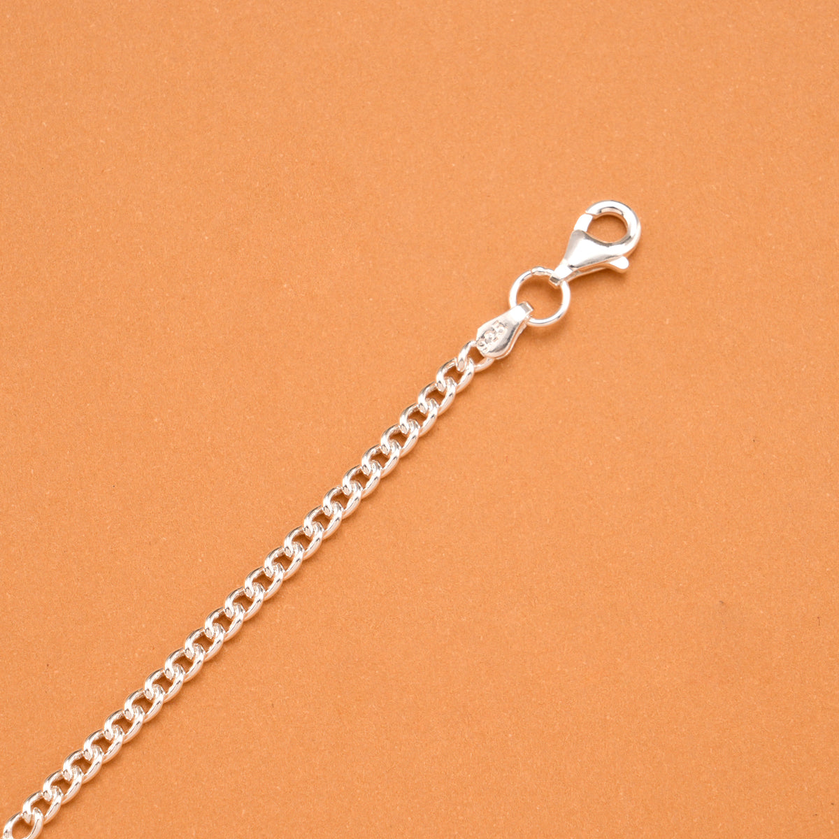 Yellow Fish Enamel Silver Baby Bracelet