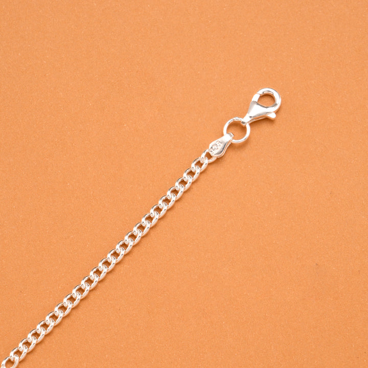 Yellow Fish Enamel Silver Baby Bracelet