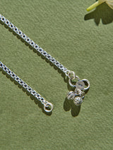 Ruby Bloom Antique Anklet
