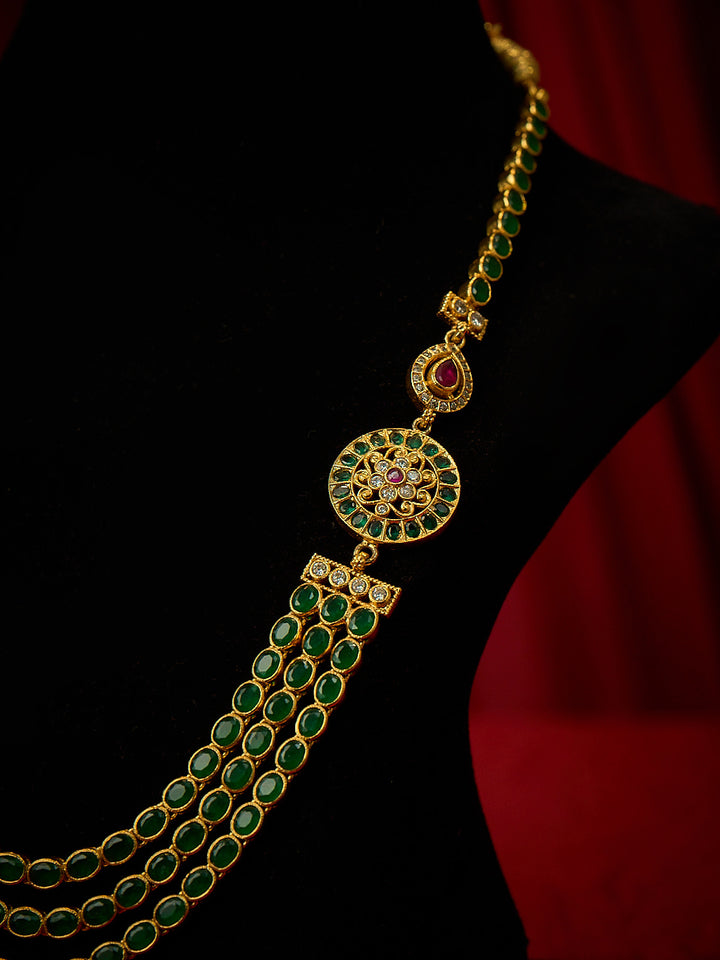 Enchanted Ruby Layer Necklace