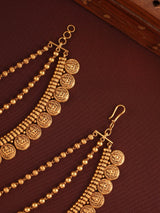 Triple Layered Balls with Lakshmi Coin Gold Mattal
