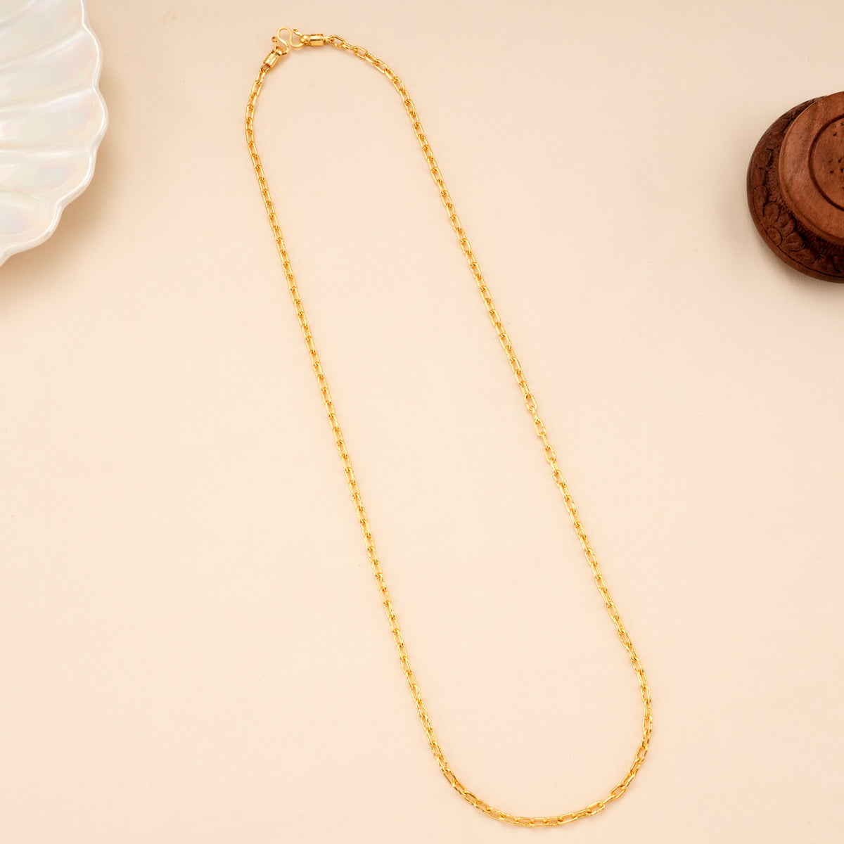 Imperial Mesh Silver Gold Plated Chain