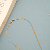 Simple Tiny Ball Drops Gold Necklace
