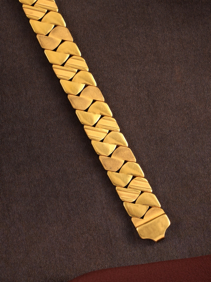 Men’s Solid Gold Cuban Bracelet