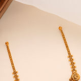 Antique Gold-Plated Lakshmi Necklace