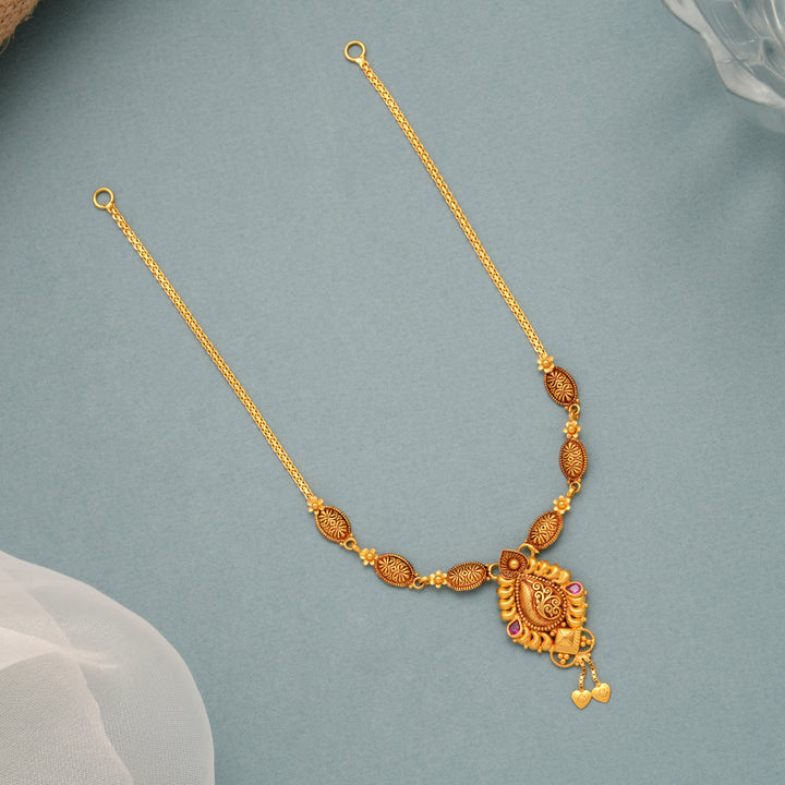 Modern Italian Gold Necklace Design
