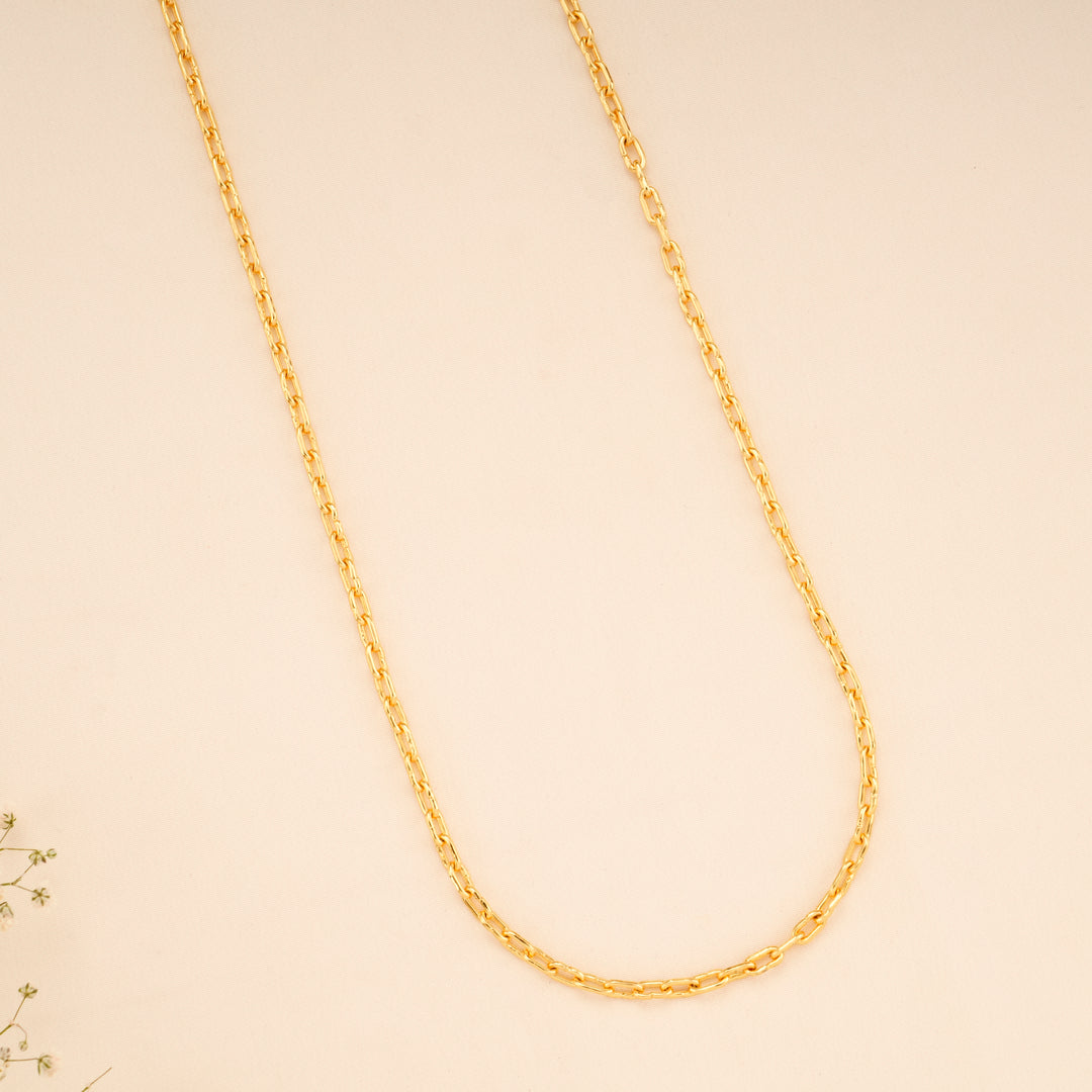 Imperial Mesh Silver Gold Plated Chain