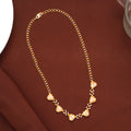 Dual shade Blossom Gold Necklace