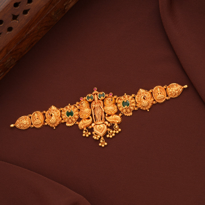 Traditional Nagas Gold Goddess Meenakshi Amman Choker