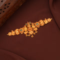 Goddess Kamakshi Amman with Emerald Gold Choker