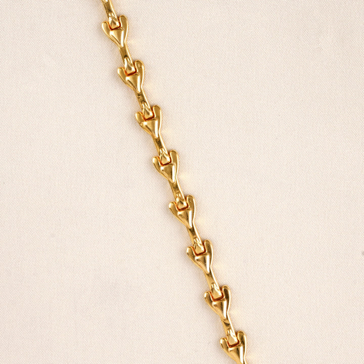 Royal Glow Silver Golden Look Fancy Bracelet