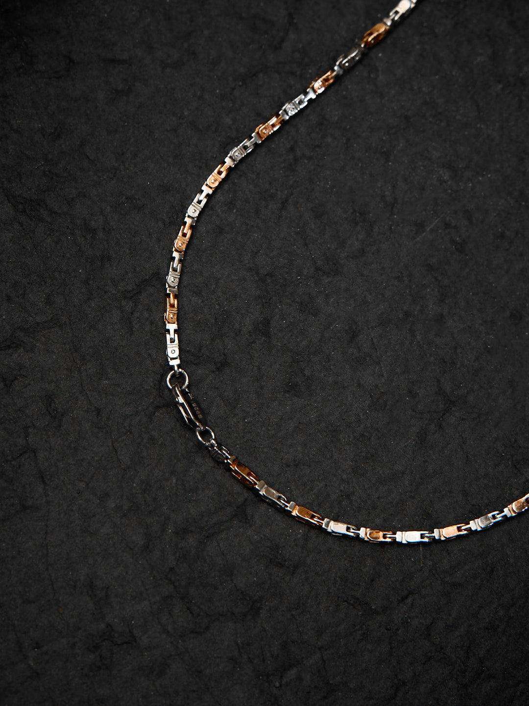 Rose Gold Metro Strip Link Chain