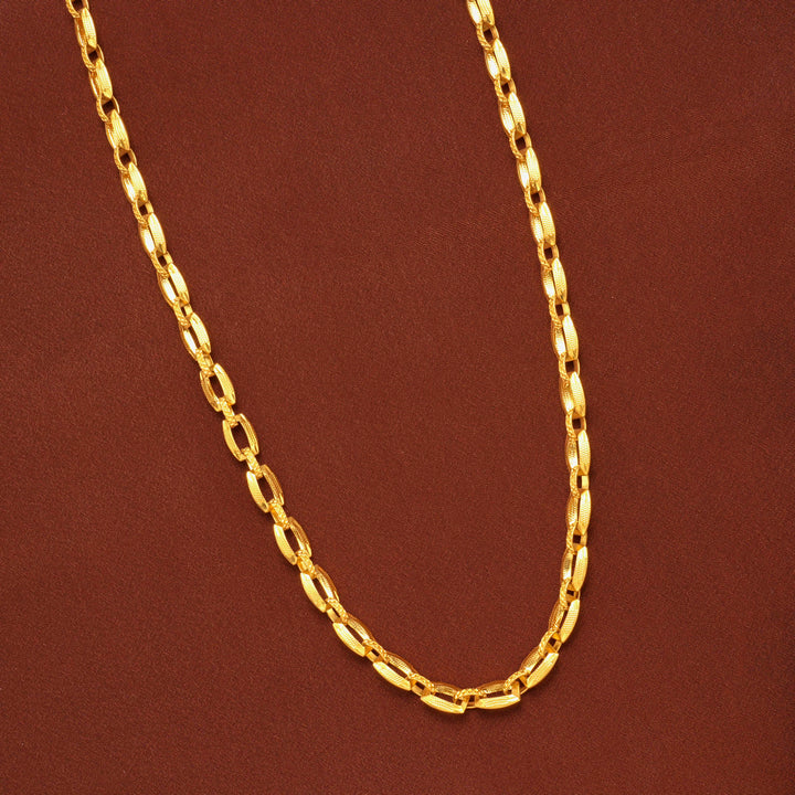 Iconic Oval Link Gold Chain