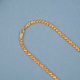 Regal Twisted Rope Gold Chain