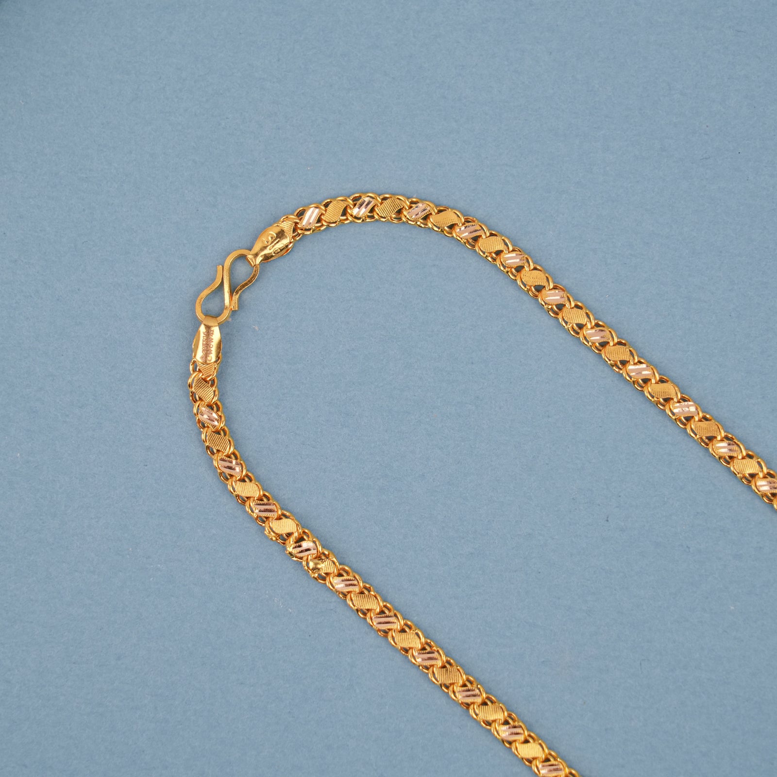Regal Twisted Rope Gold Chain