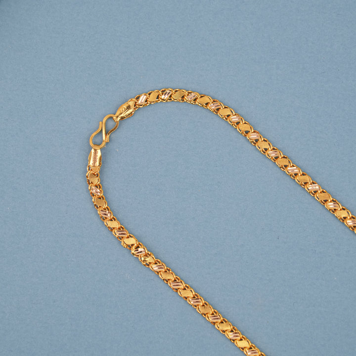 Regal Twisted Rope Gold Chain