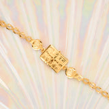 Elegant Watch Pattern Gold  Baby Bracelet