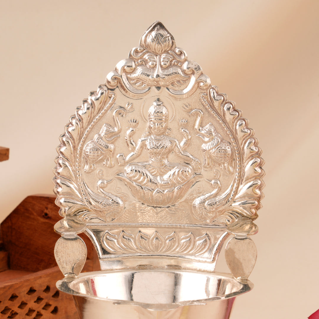 Lakshmi Silver Pooja Vilakku